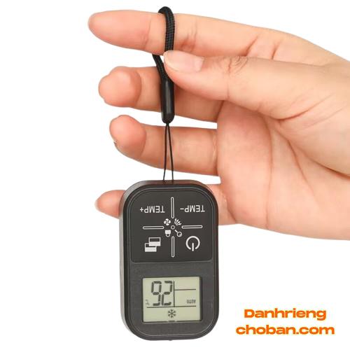 Remote điều hòa mini với dây đeo